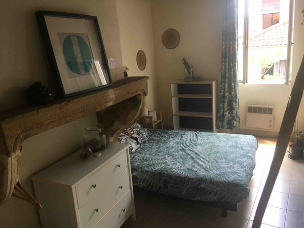 Chambre privée avec lit double dans un appartement chaleureux et vivant idéaleme Lyon, France Chambre privée à proximité du centre-ville / métro Private room in rental unit vacation rental 32279149