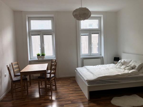 Peaceful and centrally-located apartment with a big double bed and a double sofa Vienna, Austria ★ Peaceful & Central ★ Studio | Metro Connection Entire condo vacation rental 633705871335661820