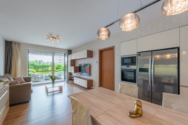Luxurious apartment in newly built complex near city center. Enjoy garden, space Prague, Czechia LUXURIOUS APT. WITH GARDEN, BBQ & FREE SPA/FITNESS Entire condo vacation rental 24927147