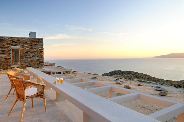 Stemma offers beautiful views- facing West (sunset)- onto the Med. sea the islan Netherlands Stemma Entire villa vacation rental 15650423