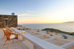 Stemma offers beautiful views- facing West (sunset)- onto the Med. sea the islan Netherlands Stemma Entire villa vacation rental 15650423