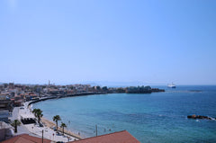 A beautiful penthouse with the best view in town and a huge balcony.<br />Locate Chania, Greece Penthouse, with  the best view in town Entire condo vacation rental 11631667