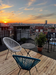 This 2 room apartment with 1,5 bathrooms and 2 large terraces is a spacious plac Brussels, Belgium Maisonette / Penthouse with a magnificent view Entire rental unit vacation rental 668042213506793860