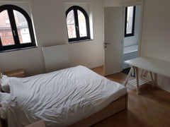 Spacious and modern room which includes a double bed, a desk, a storage space, W  NEW spacious room with a private bathroom Private room in condo vacation rental 24131219