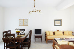On two floors with splendid sea views. It is 75 sqm in floor area and comprises  Greece Two bed villa, splendid sea views, breakfast incl. Room in aparthotel vacation rental 4866490