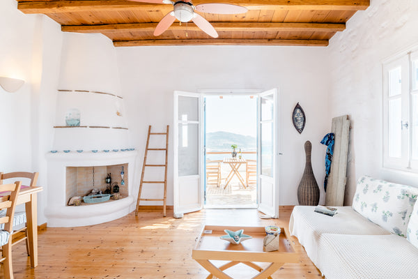 Bask in the 180-degree views of the islands of Sifnos and Ios from this top-floo Athens, Greece Blue Sea Vibes—Agios Georgios Family-Friendly Apartment Entire rental unit vacation rental 12563546