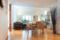 This modern flat with a roof terrace is located in a quiet residential neighborh Prague, Czechia Cosy room in spacious flat with rooftop terrace Private room in rental unit vacation rental 2839680