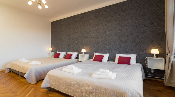 Wide 2 bedrooms apartments are the best solution for large families or groups of Prague, Czechia Oldtown Prague 2-Bedrooms Apart - Vincanto 5people Entire rental unit vacation rental 31564455