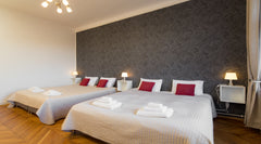 Wide 2 bedrooms apartments are the best solution for large families or groups of Prague, Czechia Oldtown Prague 2-Bedrooms Apart - Vincanto 5people Entire rental unit vacation rental 31564455