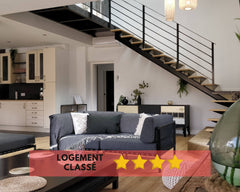 Cette très belle villa, classée "meublé de tourisme 4 étoiles",  se situe entre  Taillan-Médoc, France Villa 4* à l'esprit loft, contemporain et design Entire home vacation rental 51159168