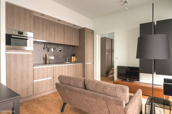 This newly build design serviced apartment is ideal for longer term rentals for   Compact new design apartment with 2 showerrooms Entire rental unit vacation rental 19139826