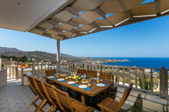 Modern and Stylish Villa with A/C, Wi-Fi, Private Pool and Amazing Panoramic Sea  "NEW" Villa Lygaria - Agia Pelagia, Crete Entire villa vacation rental 16093530