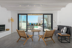 Villa Theros is a waterfront 2-bedroom Villa hosting up to 4 guests, located wit Greece Mea Terra - Villa Theros Cycladic home vacation rental 30218279