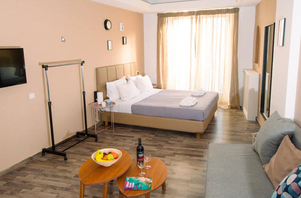 This is Ermou Quad Studio by Hospitality Box! <br />A brand new, smart studio lo GR Ermou Quadruple Studio by Hospitality Box Entire rental unit vacation rental 45777293