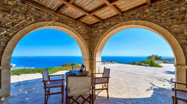 Villa KERAMOS is on the southern area of the county of Rethymno.   Traditional i Rethimnon, Greece Keramos Villa South Rethymno, Crete, sea view Cycladic home vacation rental 8545329