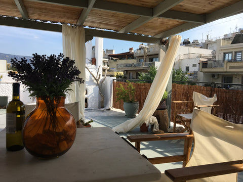 30 sq.m apartment on the rooftop  with 40 sq.m private terrace . Close to Subway Athens, Greece Cosy Apartment On a Rooftop ! Entire rental unit vacation rental 18051229