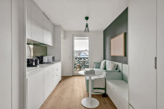 Show up and start living from day one in Vienna with this stylish studio Bluegro Vienna, Austria Rudolfsheim-Fünfhaus Studio w/ Elevator, nr U4 Entire rental unit vacation rental 53145573