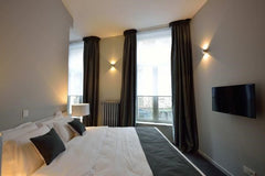 Standard Double Room 15 m². Comfortable room with a retro design. The hotel is l  Standard Double Room  Room in hotel vacation rental 602457999147048451