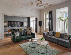 This beautifuly designed Three Bedroom Apartment with Balcony and Fireplace offe  Three Bedroom Apartment with Balcony and Fireplace Entire serviced apartment vacation rental 48948341