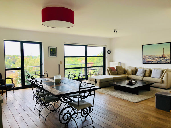 Soyez les bienvenus dans cet appartement cosy et lumineux de 140 m² avec deux te Uccle, Belgium Appartement lumineux avec vue sur la nature Entire rental unit vacation rental 44445784