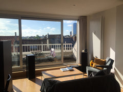 Penthouse studio with panorama window and balcony, located in the hip neighbourh  Penthouse studio in hip neighbourhood Entire loft vacation rental 20090422
