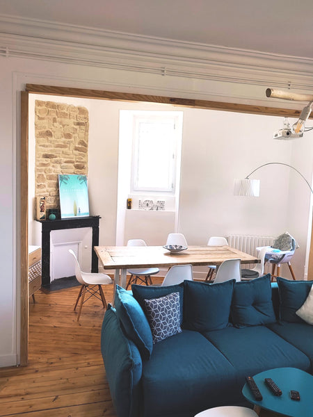 Cet hébergement élégant est parfait pour les groupes.<br />D'une surface de plus Gradignan, France Superbe appartement Bordelais Entire rental unit vacation rental 54187542