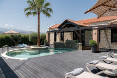 A brand new villa with 3-bedroom, private pool, jacuzzi and hammam, in Daratso C  3-bedroom Villa with Hammam by Delfus Entire villa vacation rental 701956564813316576