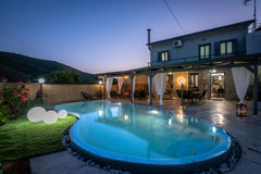 Take it easy at this 2 storey newly built unique and tranquil villa. The villa i Chania, Greece Casa Del Miele, quiet, pool, BBQ, mountain view. Entire villa vacation rental 689615915909732253