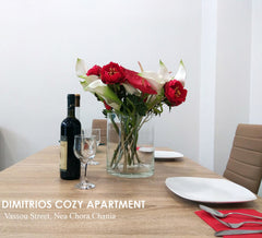 This is a brand new 50 square meter apartment,  tailored for Airbnb guests. It i Chania, Greece Dimitrios Cozy Apartment Entire rental unit vacation rental 41603005