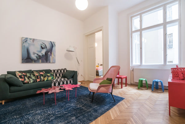 This flat is huge!!! It has two large bedrooms and a large living room, a dining Vienna, Austria Huge flat in the old historical city centre Vienna Entire rental unit vacation rental 29986793