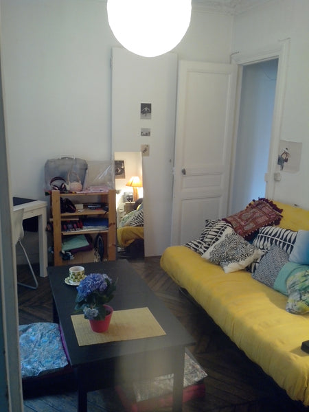 Hey,<br /><br />My 10m2 furnished double bedroom is in a 50m2 furnished apartmen Paris, France Double bedroom near Montmatre Private room in rental unit vacation rental 16329298