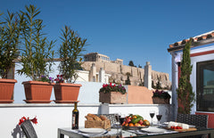 This charming, fully renovated two bedroom and two bathroom attic loft apartment Athens, Greece Rare Parthenon View:Acropolis Attic Loft &Terrace Entire rental unit vacation rental 23332765