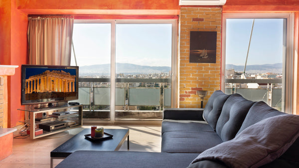 Lovely view of Acropolis and The city of Athens, the sea, Filopappou, Likabettus GR AirGardel: Acropolis View Penthouse Entire rental unit vacation rental 33366117