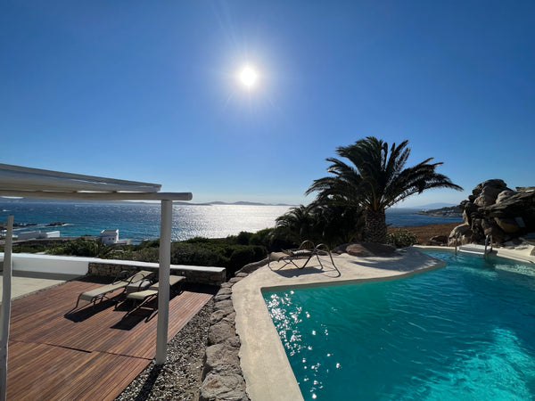 Sunny Vibes Villa is located between Aleomandra and Agio Gianni, one of the most  Good Vibes Villa Mykonos Entire villa vacation rental 652596506822771026