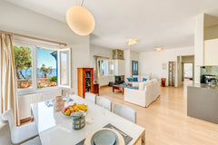 Modern fully equipped house 140m² above the sea, with panoramic views of the Aeg Greece Villa Maria Cycladic home vacation rental 19587215