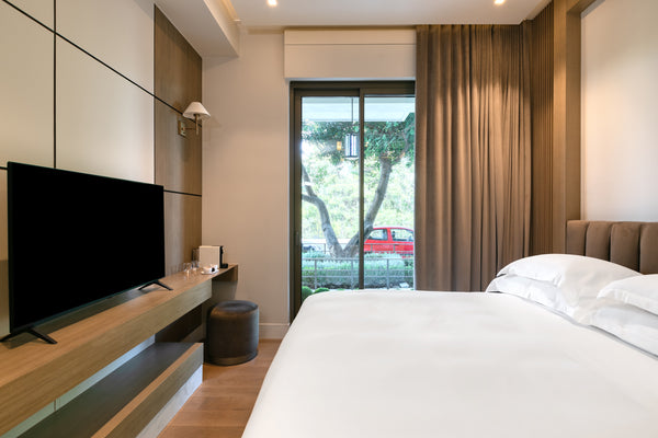 Set in the heart of Athens city center, The One Acropolis boasts 9 luxury suites GB The One Acropolis | Deluxe King Room Entire serviced apartment vacation rental 45430367