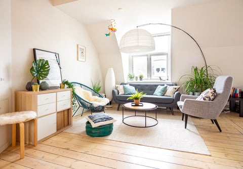 Beautiful loft apartment with an attic bedroom, a large open kitchen and bright  Copenhagen, Denmark Beautiful and stylish loft right next to Nordhavn Entire rental unit vacation rental 39184348