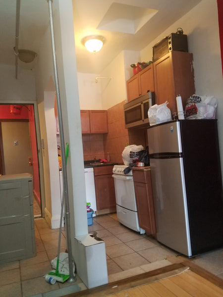 Brick interior, beautiful chandelier. Comfortable 2 bedroom. Air mattress provid  Rental unit in New York · ★3.67 · 2 bedrooms · 1 bed · 1 bath Entire rental unit vacation rental 19170051