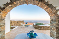 This is our beloved house in Tinos, for you! It has an enormous panoramic view o Saronida, Greece Triantaros panoramic view Cycladitic house! Entire home vacation rental 28848165