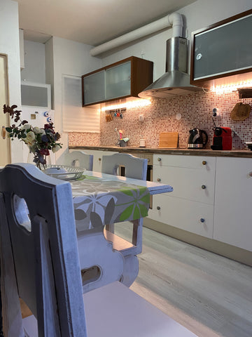 A warm, nicely furnished house. The environment is quiet and the view at night i Bergheim, Germany Crete Matina House Entire home vacation rental 26660927