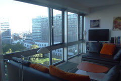 A sunny flat with stunning views in a central, lively, well connected district.  Paris, France Family flat for 4, 10th floor with a view, Parking Entire rental unit vacation rental 13881063
