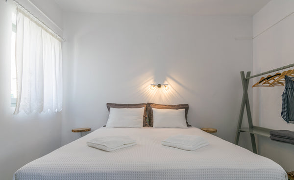 Studio with view to village of Plaka , clean, renovated, in a quiet place that c Adamantas, Greece Sea Sun Sand Studios (Sand) Room in serviced apartment vacation rental 12110776