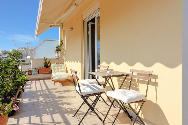 Modern, stylish, decorated by artists, the new-build penthouse of 55 sq.m on the Lykovrysi, Greece Skyview Penthouse  / Central Athens / Airport Line Entire rental unit vacation rental 14605769