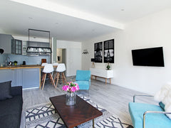 Apartment with elevator located one kilometer from Louvre, Résidence Bonne Nouve Paris, France St Denis 4 Entire rental unit vacation rental 15080280