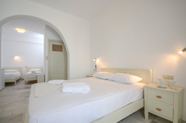 Soula Hotel is a friendly family-run hotel which is located 30 meters from the s  Soula Hotel & Hostel Quadruple Room Room in hotel vacation rental 43320775