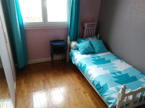 Je vous propose la location d'une chambre dans mon appartement à Lyon 8ème. <br  Lyon, France Chambre privée à appartement Lyon 8 proche CISL Private room in rental unit vacation rental 20924896