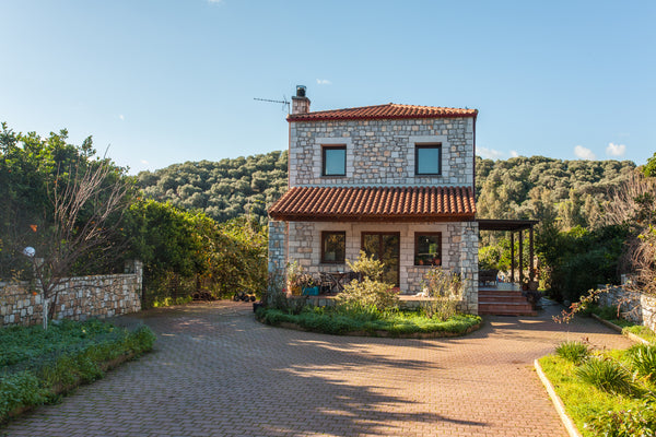 A private ,elegant three-room suite on the top floor of our home with stunning v  Contemporary rural retreat close to Chania Private room in villa vacation rental 34853338