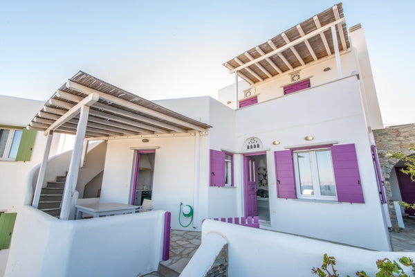 The house is new built and it is ideal if you want a relaxing holiday by the sea Attica, Greece Fuchsia Sea View Villa Cycladic home vacation rental 6111925
