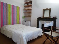 Gd lit+canapé-lit dans chambre calme&ensoleillée, colorée&ethno ds appart de 60M Paris, France Belle chambre de 15m2 Private room in rental unit vacation rental 4683522