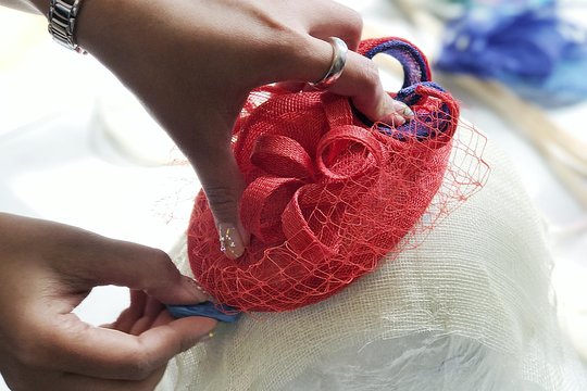 Make a Fascinator Hat with a Designer  Private Tours and Travel Guide Europe London CITY London Destination Tour